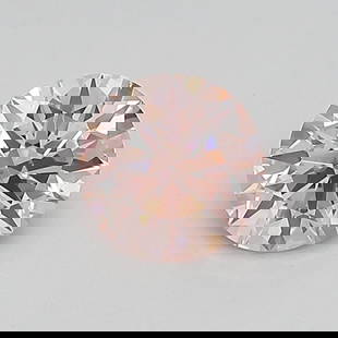 Ideal Loose Diamond - ROUND 0.6ct Fancy Vivid Pink VS2: Ideal Loose Diamond - ROUND 0.6ct Fancy Vivid Pink VS2 Source: This is a real non-mined Diamond that has been grown in a lab Shape: ROUND Carats: 0.6 Color: Fancy Vivid Pink Certification: IGI Video:
