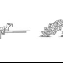 14K White Gold 2/5 Ct.Tw. Diamond Stud Earrings