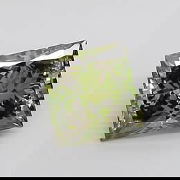 Loose Diamond - PRINCESS 1.5ct Fancy Vivid Green SI2