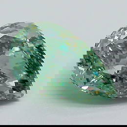 Loose Diamond - PEAR 1.46ct Fancy Vivid Green VVS2