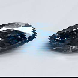 Loose Diamond - MARQUISE 1.36ct Fancy Vivid Blue VVS2