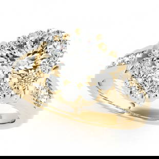 1.35 ctw Certified VS/SI Diamond Halo Ring 18k Yellow Gold: 1.35 ctw Certified VS/SI Diamond Halo Ring 18k Yellow Gold 1.35 ctw Certified VS/SI Diamond Halo Ring 18k Yellow Gold Designer Brand Luxury Jewelrymade in the USA Suggested Retail Price: $9550 .Item: