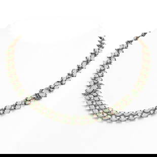 30.05 ctw Opal & Diamond Necklace 14K Rose Gold: 30.05 ctw Opal & Diamond Necklace 14K Rose Gold 30.05 ctw Opal & Diamond Necklace 14K Rose Gold Designer Brand Luxury Jewelrymade in the USA Suggested Retail Price: $29000 .Item: Opal NecklaceTotal Ge