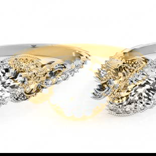 1.05 ctw Certified VS/SI Diamond Halo Ring 18k Yellow Gold: 1.05 ctw Certified VS/SI Diamond Halo Ring 18k Yellow Gold 1.05 ctw Certified VS/SI Diamond Halo Ring 18k Yellow Gold Designer Brand Luxury Jewelrymade in the USA Suggested Retail Price: $10950 .Item: