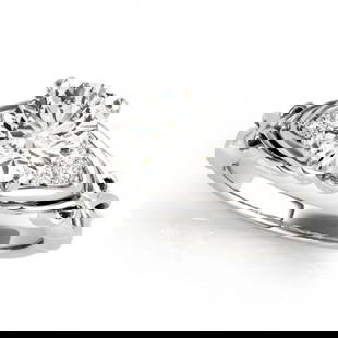 1.35 ctw Certified VS/SI Diamond Solitaire Ring 18k White Gold: 1.35 ctw Certified VS/SI Diamond Solitaire Ring 18k White Gold 1.35 ctw Certified VS/SI Diamond Solitaire Ring 18k White Gold Designer Brand Luxury Jewelrymade in the USA Suggested Retail Price: $2465