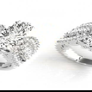 1.7 ctw Certified VS/SI Diamond Solitaire Ring 14k White Gold: 1.7 ctw Certified VS/SI Diamond Solitaire Ring 14k White Gold 1.7 ctw Certified VS/SI Diamond Solitaire Ring 14k White Gold Designer Brand Luxury Jewelrymade in the USA Suggested Retail Price: $17150