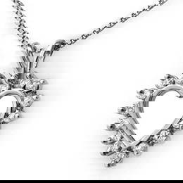 1.0 ctw Certified VS/SI Diamond Pendant 18k White Gold