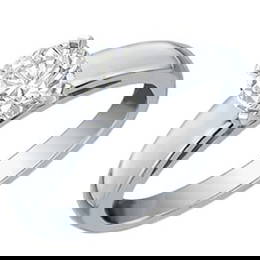 1.35 ctw Certified VS/SI Diamond Solitaire Ring 14k White Gold