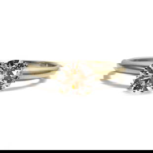 18K White Gold 1.00 ct Diamond Solitaire Engagement Ring F-G I1-I2: 18K White Gold 1.00 ct Diamond Solitaire Engagement Ring F-G I1-I2 This stunning 18K White Gold Diamond Solitaire Engagement Ring features a beautifully crafted round brilliant cut diamond weighing 1.