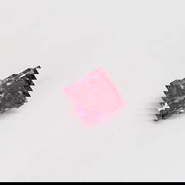 Loose Diamond - PRINCESS 0.12ct Fancy Vivid Pink