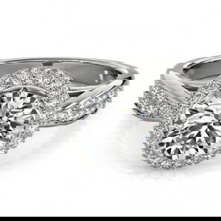2.15 ctw Certified VS/SI Diamond Solitaire Halo Ring 14k White Gold: 2.15 ctw Certified VS/SI Diamond Solitaire Halo Ring 14k White Gold 2.15 ctw Certified VS/SI Diamond Solitaire Halo Ring 14k White Gold Designer Brand Luxury Jewelrymade in the USA Suggested Retail Pr