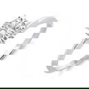 0.50 ctw Certified VS/SI Diamond Solitaire Ring 14k White Gold