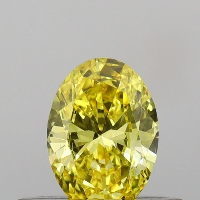 Loose Diamond - OVAL 0.35ct Fancy Vivid Yellow VS1 (1 of 1)