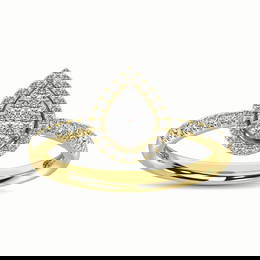 14K Yellow Gold 2/5 Ct.Tw. Diamond Fashion Ring