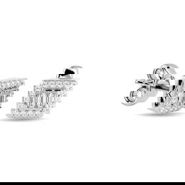 Diamond 1/4 Ct.Tw. Fashion Earrings in 10K White Gold