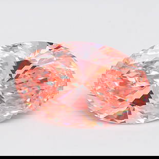 Loose Diamond - OVAL 5.02ct Fancy Vivid Pink VVS2: Loose Diamond - OVAL 5.02ct Fancy Vivid Pink VVS2 Source: This is a real non-mined Diamond that has been grown in a lab Shape: OVAL Carats: 5.02 Color: Fancy Vivid Pink Certification: IGI Video: