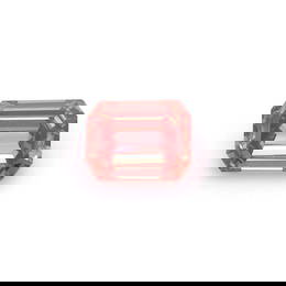Loose Diamond - EMERALD 0.52ct Fancy Vivid Pink SI1