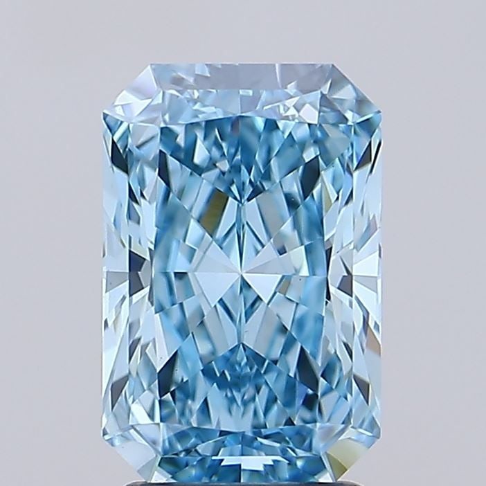 Loose Diamond - RADIANT 2.53ct Fancy Vivid Blue VS1 (1 of 1)