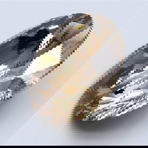 Loose Diamond - ROUND 5.15ct Fancy Yellow Brown SI2