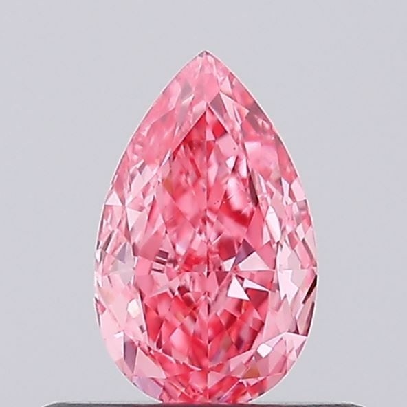 Loose Diamond - PEAR 0.42ct Fancy Vivid Pink VVS2 (1 of 1)