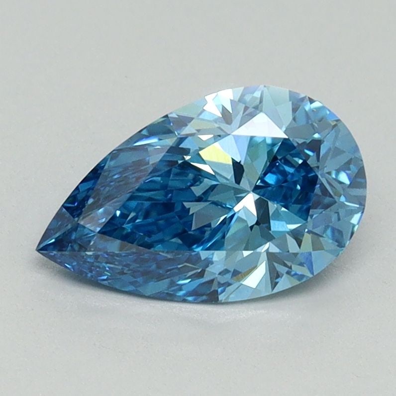 Loose Diamond - PEAR 1.05ct Fancy Vivid Blue VS1 (1 of 1)