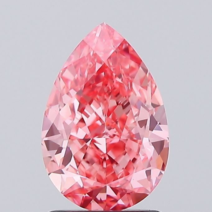 Loose Diamond - PEAR 1.51ct Fancy Vivid Pink VS1 (1 of 1)