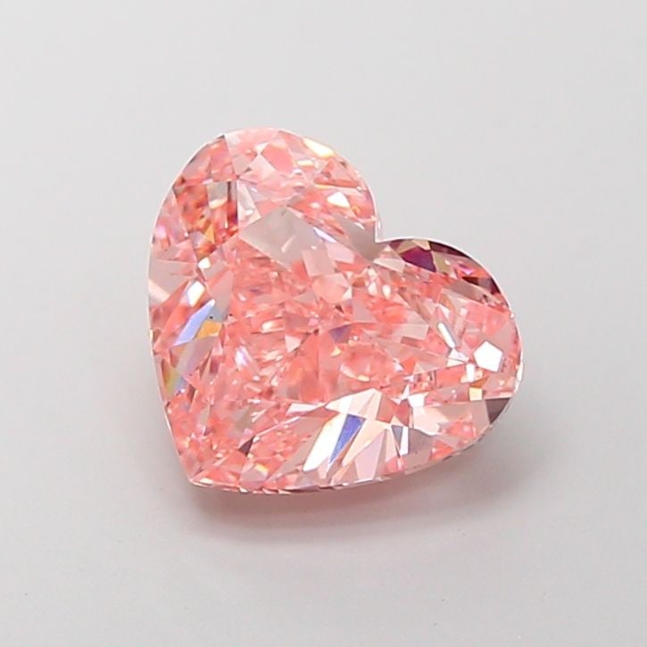 Loose Diamond - HEART 5.01ct Fancy Vivid Pink VS2 (1 of 1)