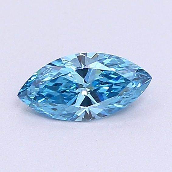 Loose Diamond - MARQUISE 0.31ct Fancy Vivid Blue VS1 (1 of 1)