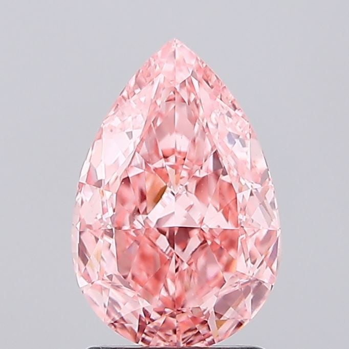 Loose Diamond - PEAR 2.07ct Fancy Vivid Pink VVS2 (1 of 1)