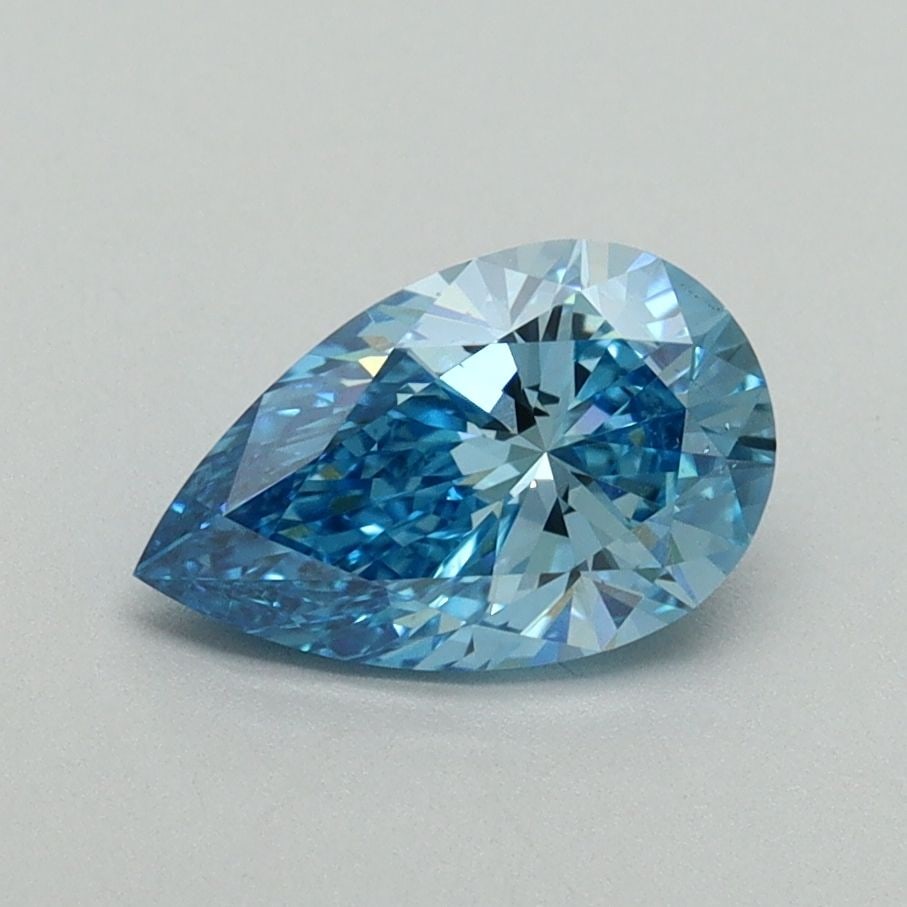 Loose Diamond - PEAR 1.05ct Fancy Vivid Blue VS2 (1 of 1)