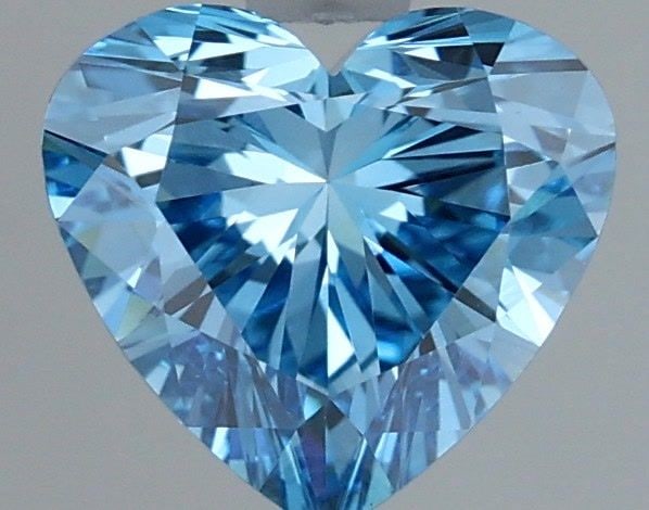 Loose Diamond - HEART 1.07ct Fancy Vivid Blue VVS2 (1 of 1)