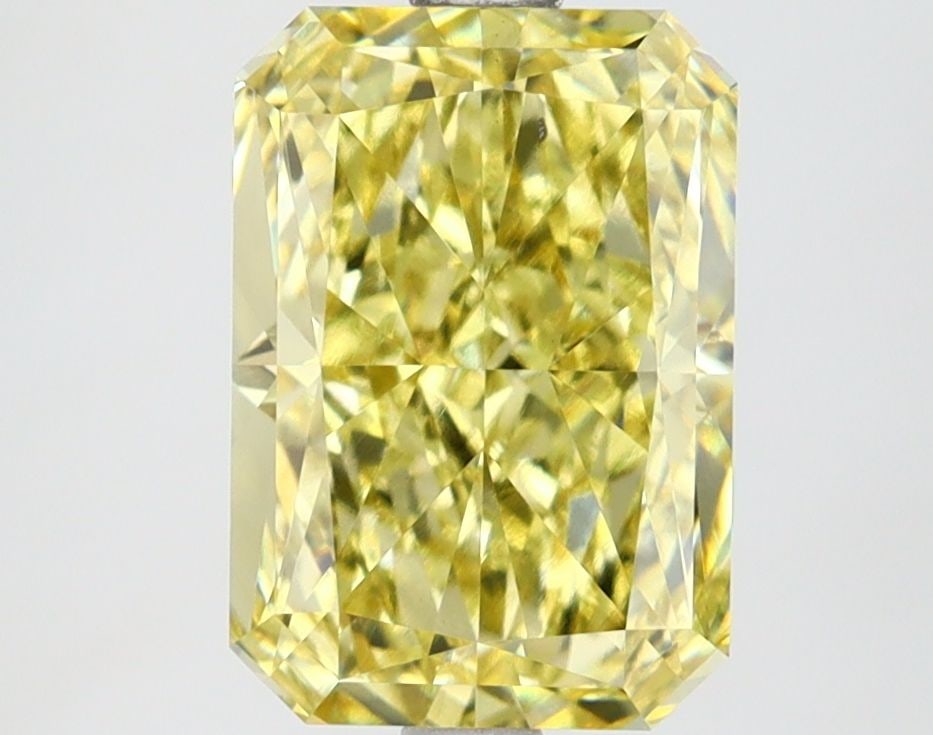 Loose Diamond - RADIANT 3.02ct Fancy Intense Yellow VS2 (1 of 1)