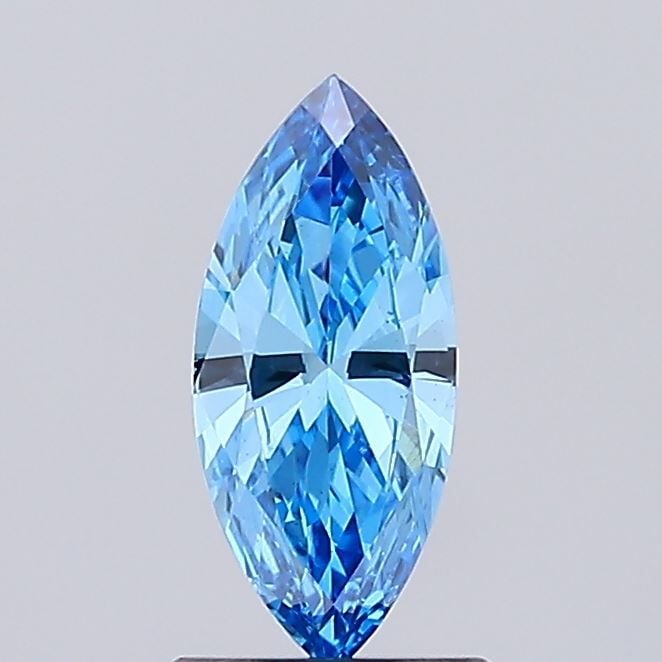 Loose Diamond - MARQUISE 0.45ct Fancy Vivid Blue VVS2 (1 of 1)
