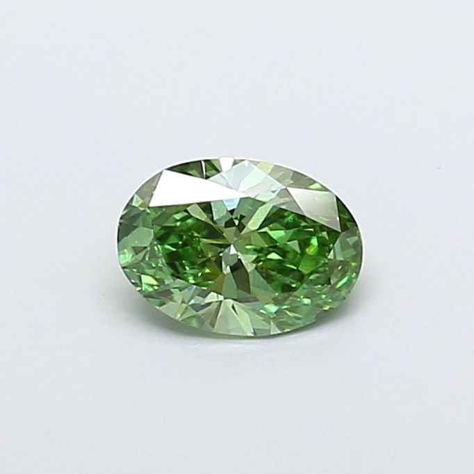 Loose Diamond - OVAL 1.02ct Fancy Vivid Green VS1 (1 of 1)