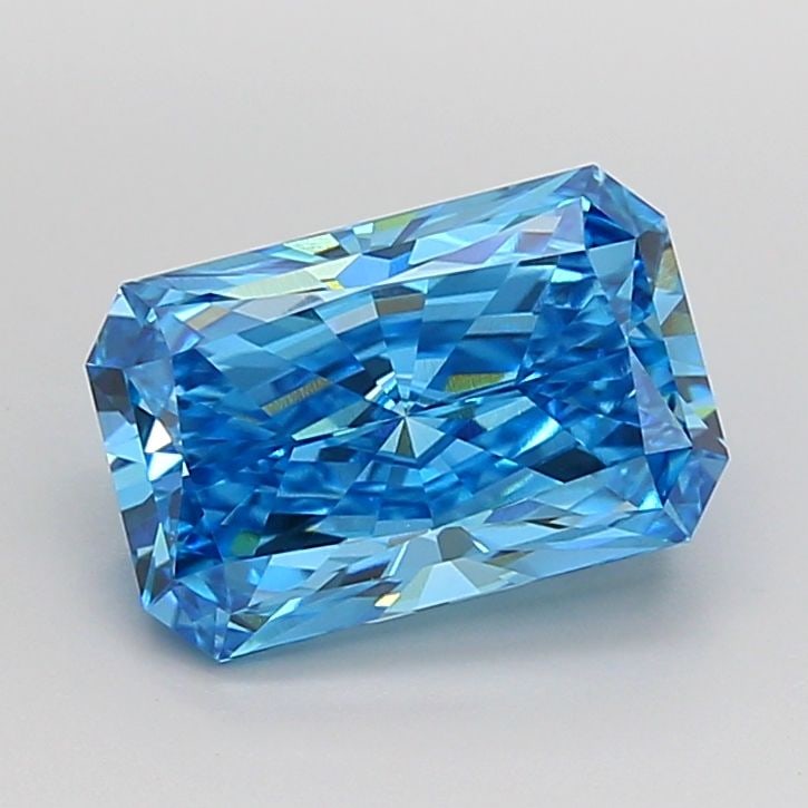 Loose Diamond - RADIANT 3.0ct Fancy Vivid Blue VVS2 (1 of 1)