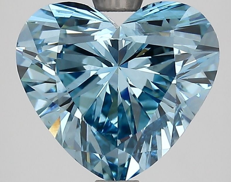 Loose Diamond - HEART 2.62ct Fancy Vivid Blue VS1 (1 of 1)