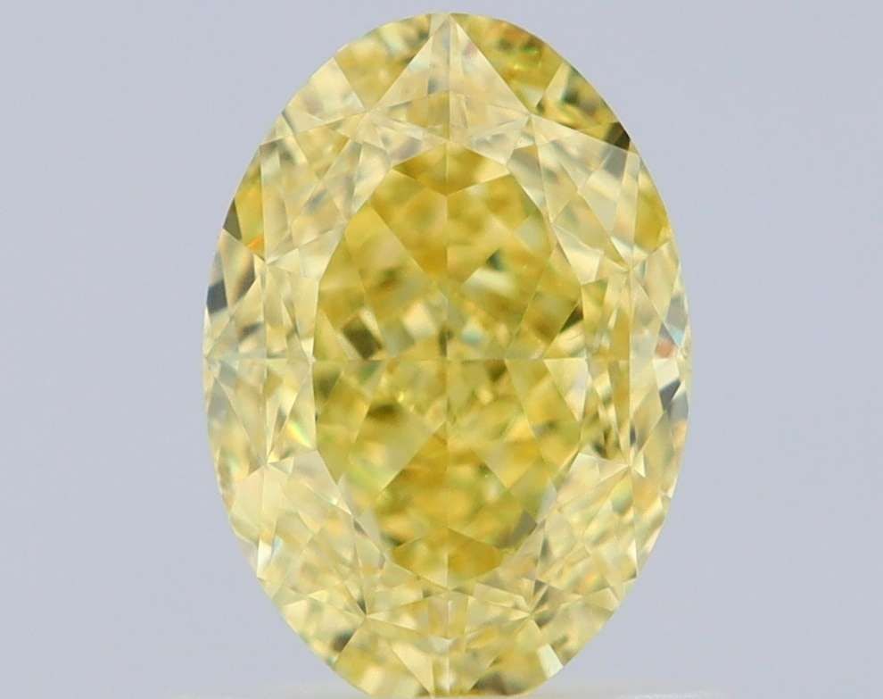 Loose Diamond - OVAL 1.01ct Fancy Intense Yellow VS2: Loose Diamond - OVAL 1.01ct Fancy Intense Yellow VS2 Source: Natural Shape: OVAL Carats: 1.01 Color: Fancy Intense Yellow Certification: GIA Video: