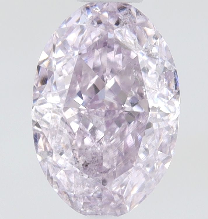 Loose Diamond - OVAL 0.55ct Fancy Pinkish Purple I1: Loose Diamond - OVAL 0.55ct Fancy Pinkish Purple I1 Source: Natural Shape: OVAL Carats: 0.55 Color: Fancy Pinkish Purple Certification: GIA Video: