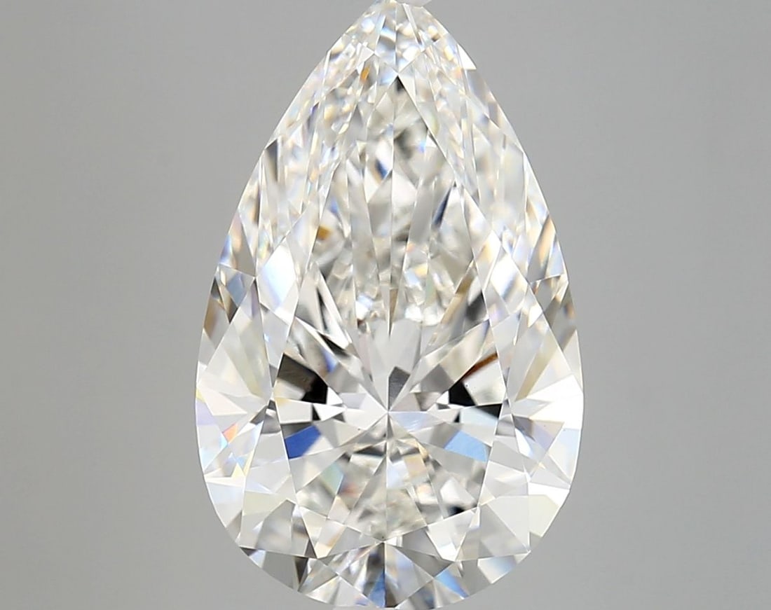 Loose Diamond - PEAR 6.14ct F VVS2: Loose Diamond - PEAR 6.14ct F VVS2 Source: This is a real non-mined Diamond that has been grown in a lab Shape: PEAR Carats: 6.14 Color: F Clarity: VVS2 Certification: IGI Video: