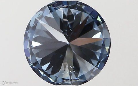 Loose Diamond - ROUND 1.17ct Fancy Vivid Blue VS2: Loose Diamond - ROUND 1.17ct Fancy Vivid Blue VS2 Source: This is a real non-mined Diamond that has been grown in a lab Shape: ROUND Carats: 1.17 Color: Fancy Vivid Blue Certification: IGI Video: