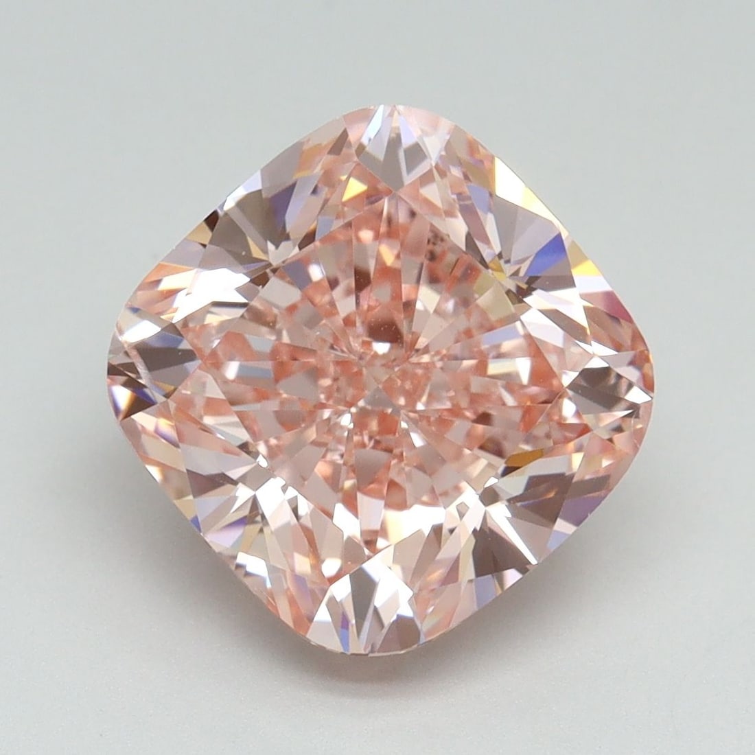 Loose Diamond - CUSHION MODIFIED 5.08ct Fancy Intense Pink SI1: Loose Diamond - CUSHION MODIFIED 5.08ct Fancy Intense Pink SI1 Source: This is a real non-mined Diamond that has been grown in a lab Shape: CUSHION MODIFIED Carats: 5.08 Color: Fancy Intense Pink Cert