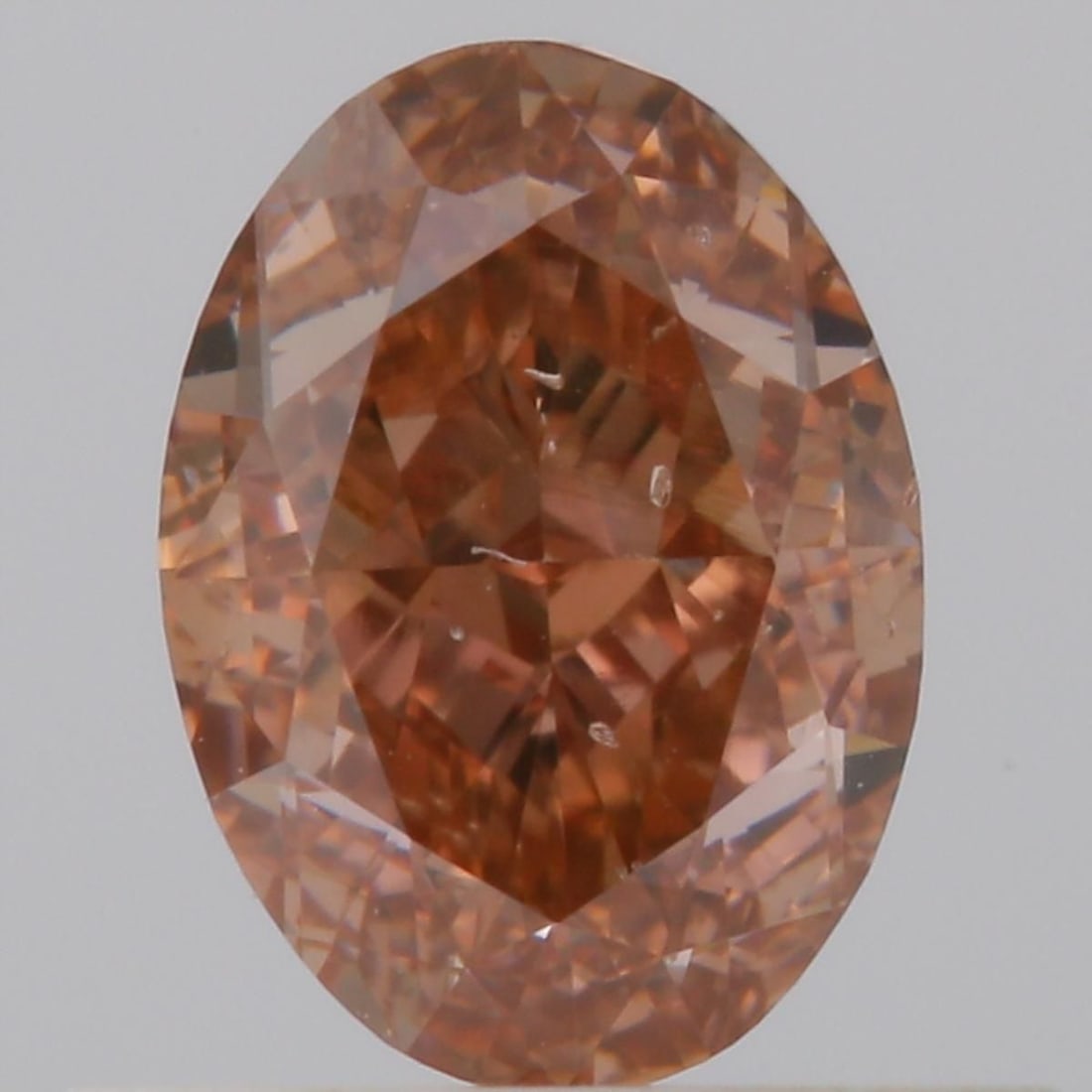 Loose Diamond - OVAL 0.62ct Fancy Brown Orange SI1: Loose Diamond - OVAL 0.62ct Fancy Brown Orange SI1 Source: Natural Shape: OVAL Carats: 0.62 Color: Fancy Brown Orange Certification: GIA Video: