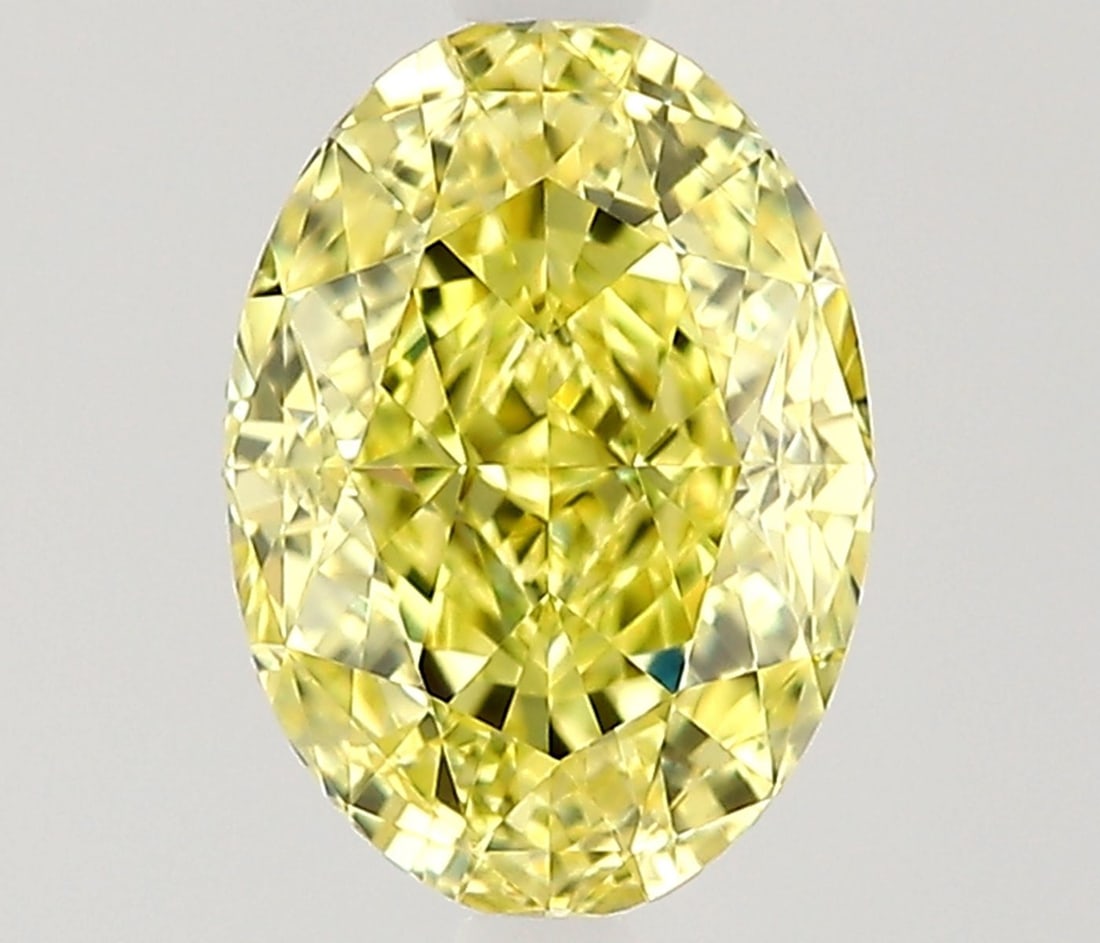 Loose Diamond - OVAL 0.73ct Fancy Intense Yellow VVS2: Loose Diamond - OVAL 0.73ct Fancy Intense Yellow VVS2 Source: Natural Shape: OVAL Carats: 0.73 Color: Fancy Intense Yellow Certification: GIA Video: