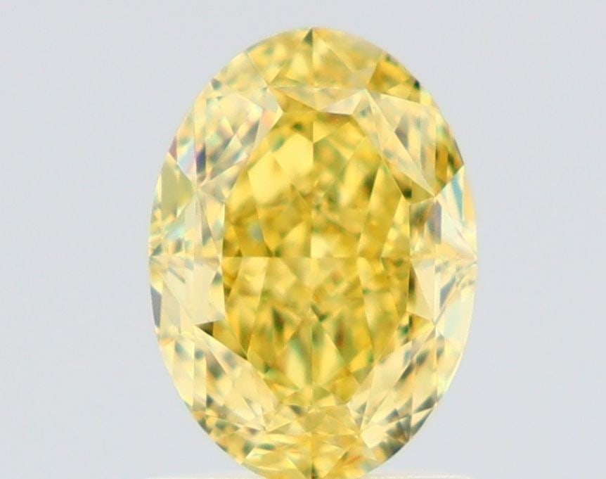 Loose Diamond - OVAL 1.24ct Fancy Intense Yellow VVS1: Loose Diamond - OVAL 1.24ct Fancy Intense Yellow VVS1 Source: Natural Shape: OVAL Carats: 1.24 Color: Fancy Intense Yellow Certification: GIA Video: