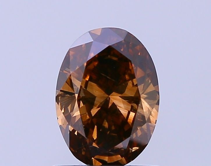Loose Diamond - OVAL 1.02ct Fancy Brown I1: Loose Diamond - OVAL 1.02ct Fancy Brown I1 Source: Natural Shape: OVAL Carats: 1.02 Color: Fancy Brown Certification: NONE Video: