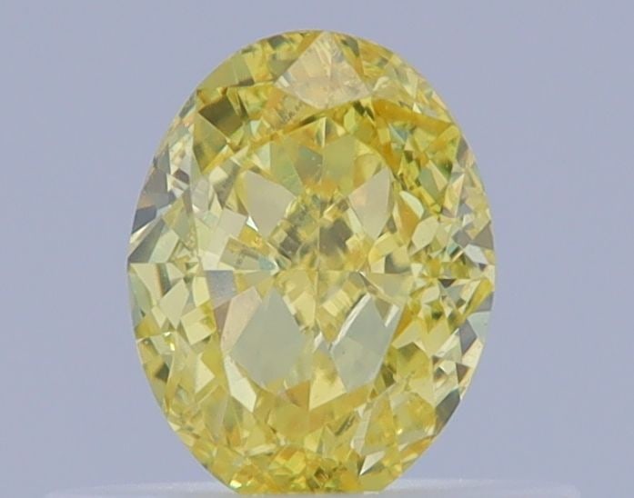 Loose Diamond - OVAL 0.5ct Fancy Intense Yellow VS2: Loose Diamond - OVAL 0.5ct Fancy Intense Yellow VS2 Source: Natural Shape: OVAL Carats: 0.5 Color: Fancy Intense Yellow Certification: GIA Video: