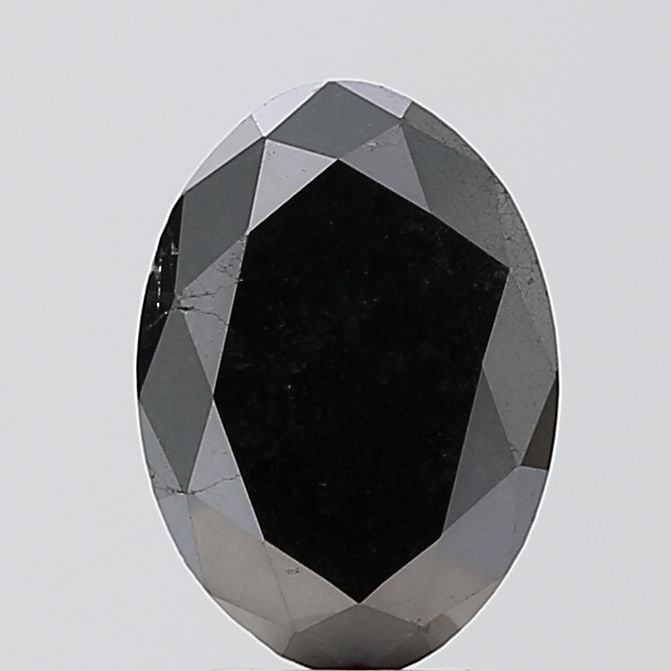 Loose Diamond - OVAL 2.76ct Fancy Black VS1 (1 of 1)