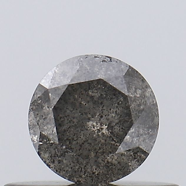 Loose Diamond - ROUND 0.33ct Salt and Pepper I3: Loose Diamond - ROUND 0.33ct Salt and Pepper I3 Source: Natural Shape: ROUND Carats: 0.33 Color: Salt and Pepper Certification: NONE Video:
