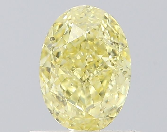 Loose Diamond - OVAL 0.64ct Fancy Intense Yellow SI2: Loose Diamond - OVAL 0.64ct Fancy Intense Yellow SI2 Source: Natural Shape: OVAL Carats: 0.64 Color: Fancy Intense Yellow Certification: GIA Video: