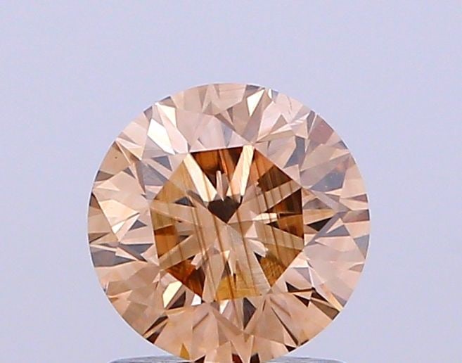 Loose Diamond - ROUND 1.06ct Very Light Brown VVS2: Loose Diamond - ROUND 1.06ct Very Light Brown VVS2 Source: Natural Shape: ROUND Carats: 1.06 Color: Very Light Brown Certification: NONE Video: